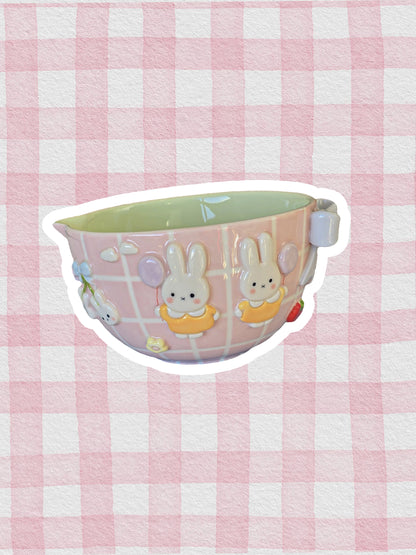 Miffy matcha bowl