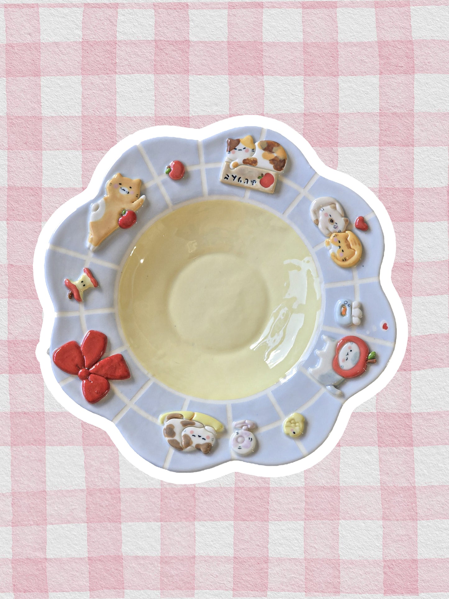 Nekochan Pasta plate