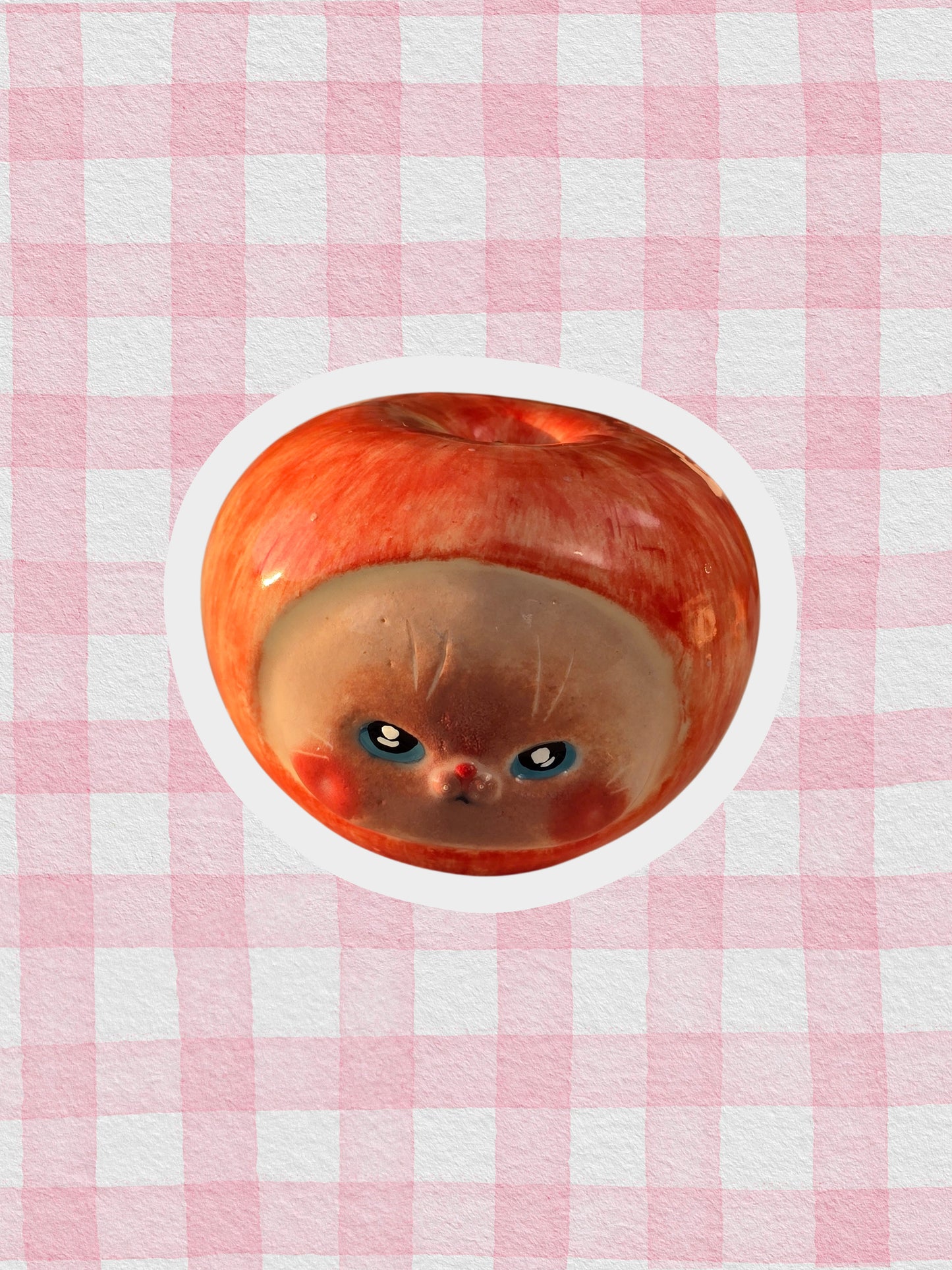 Apple nekochan Salt & Pepper shaker - Kento