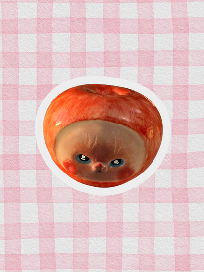 Apple nekochan Salt & Pepper shaker - Kento