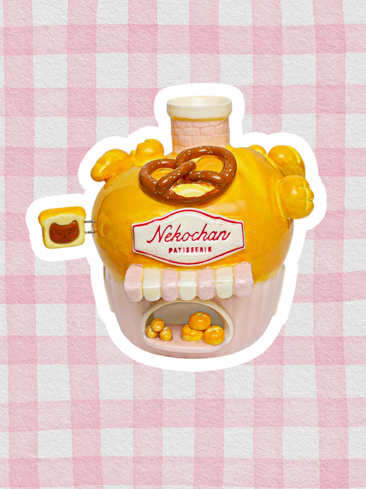 Nekochan bakery candle holder - Cupcake