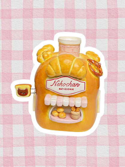 Nekochan bakery candle holder - Loaf