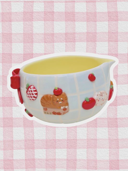 Nekochan matcha bowl