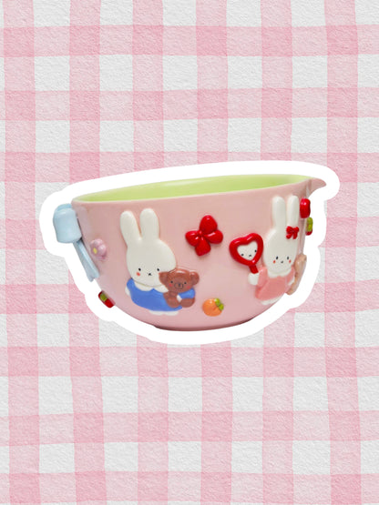 Miffy matcha bowl