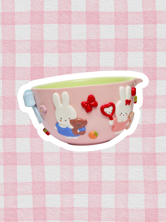 Miffy matcha bowl