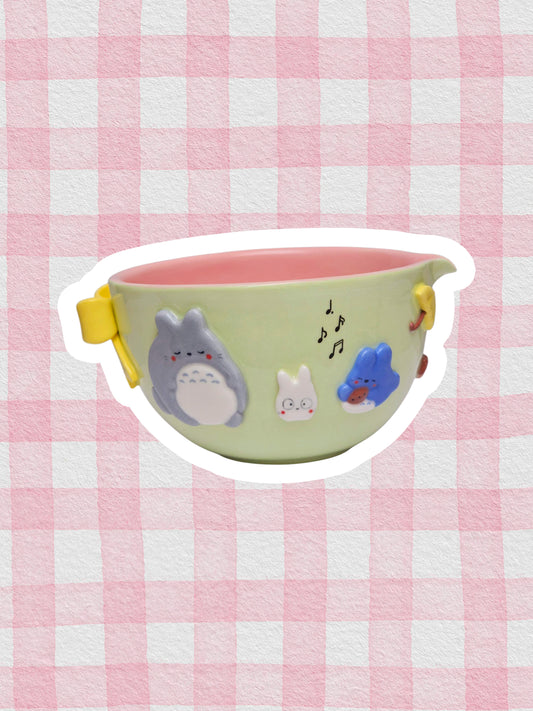 My neighbor Totoro matcha bowl