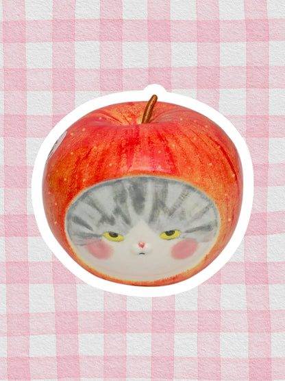 Salt and pepper shaker apple nekochan Sota
