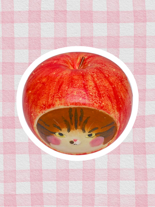Salt and pepper shaker apple nekochan Kento