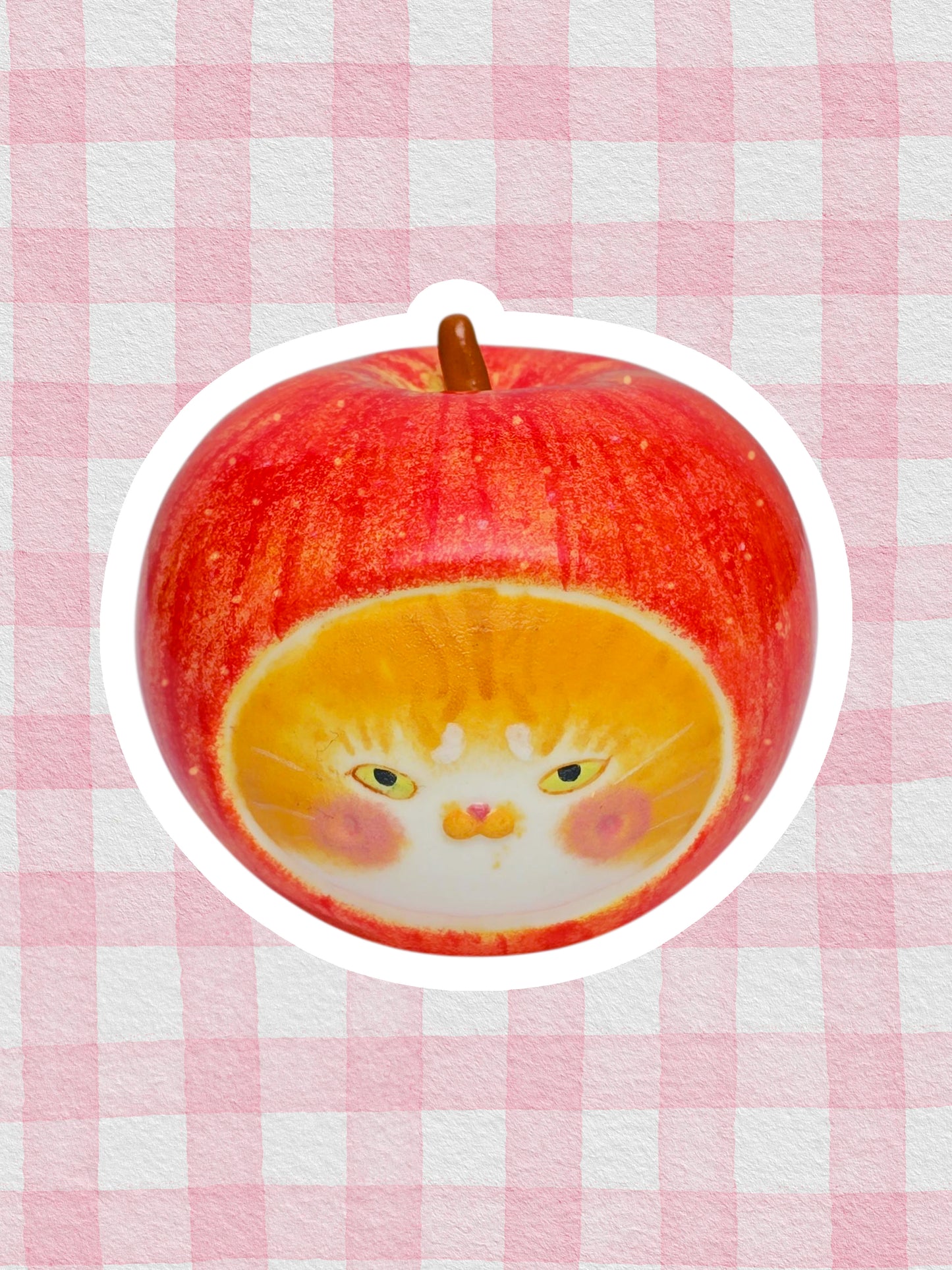 Apple nekochan Salt & Pepper shaker Mimi