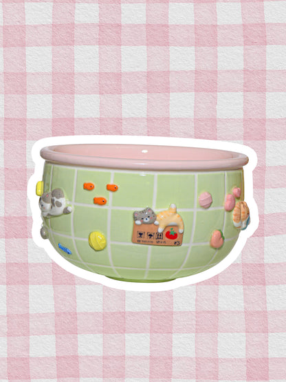 Puri nekochan Noodle bowl