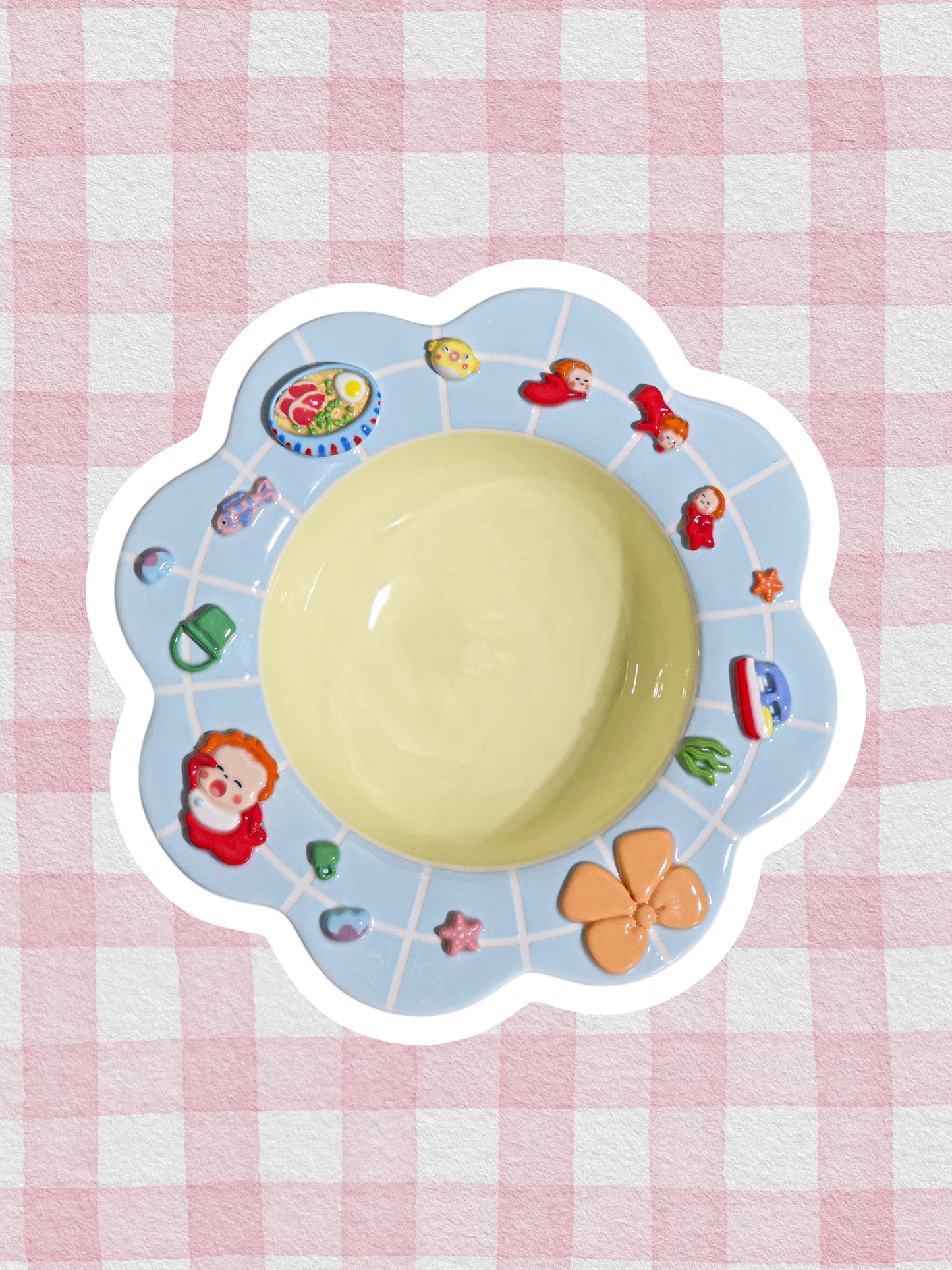 Ponyo Pasta plate