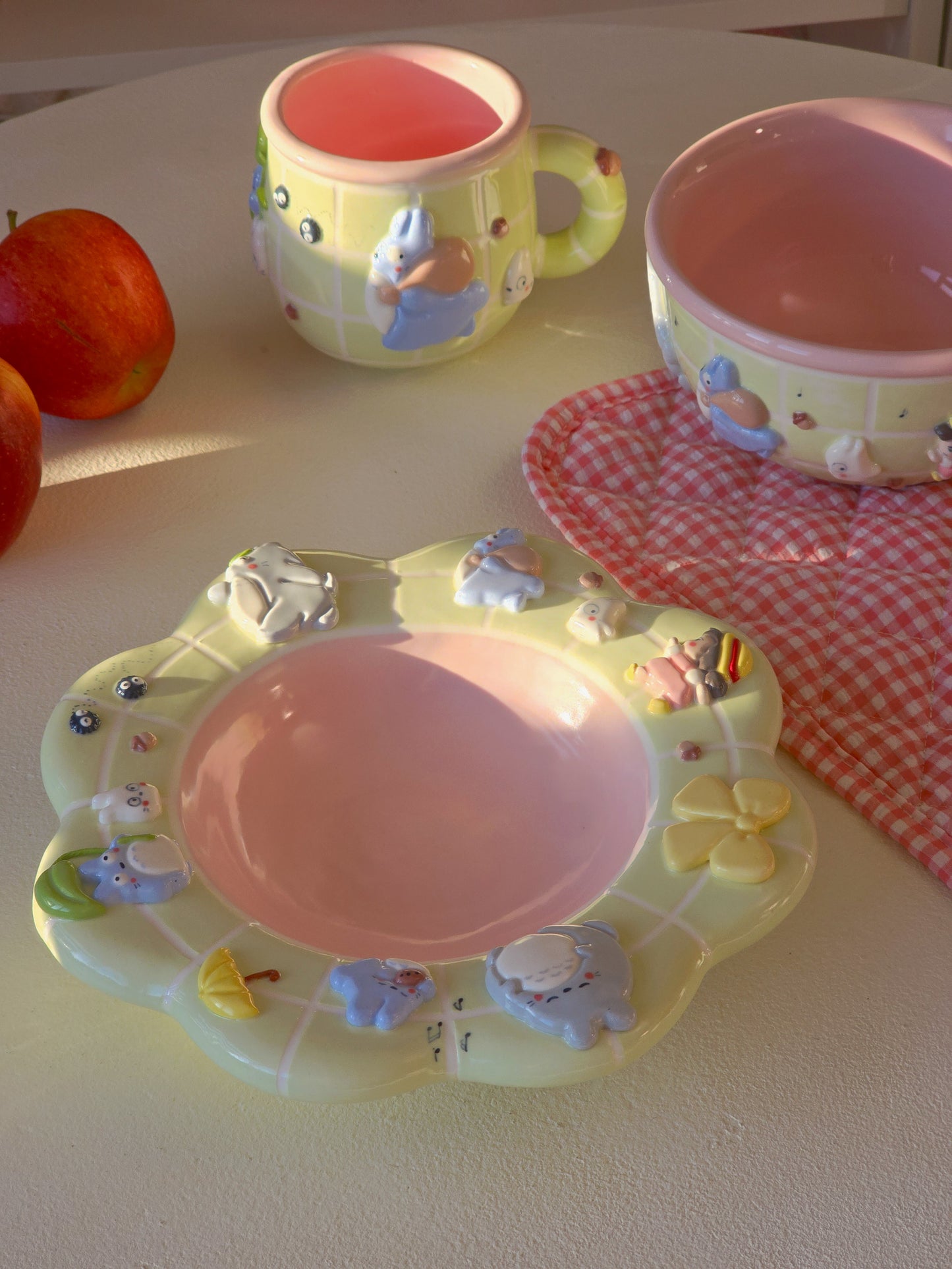 My neighbor Totoro pasta plate