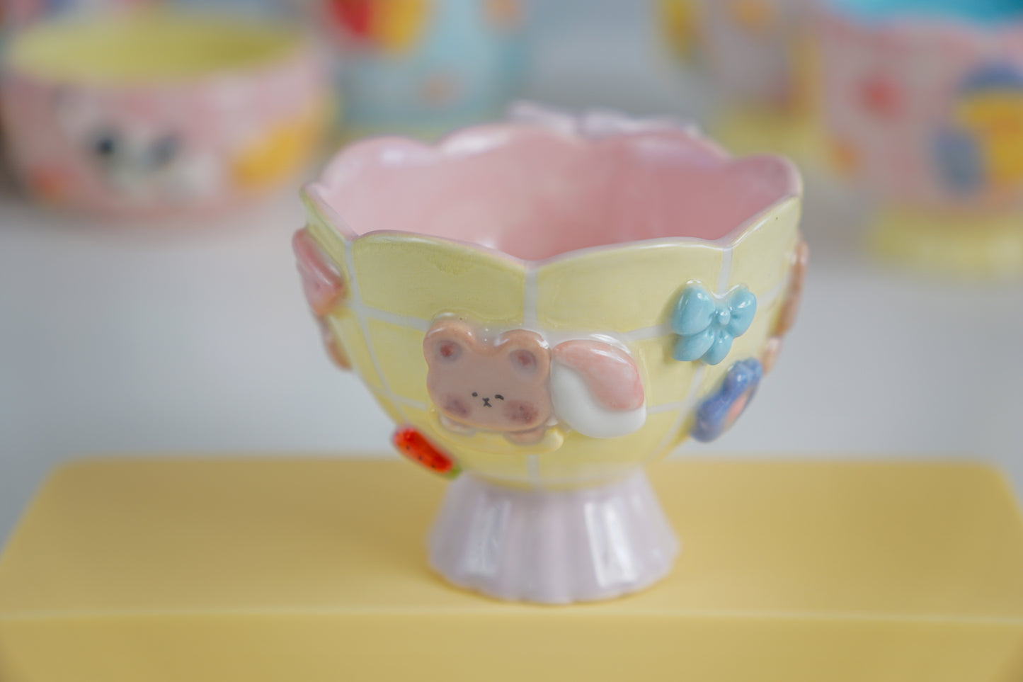 Honey bear teacup