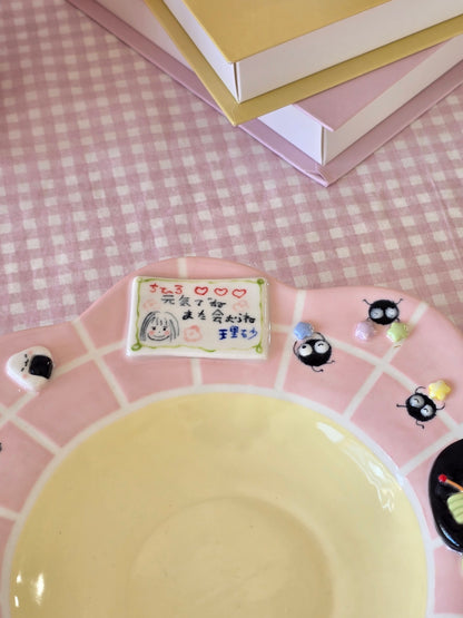 Spirited Away pasta plate