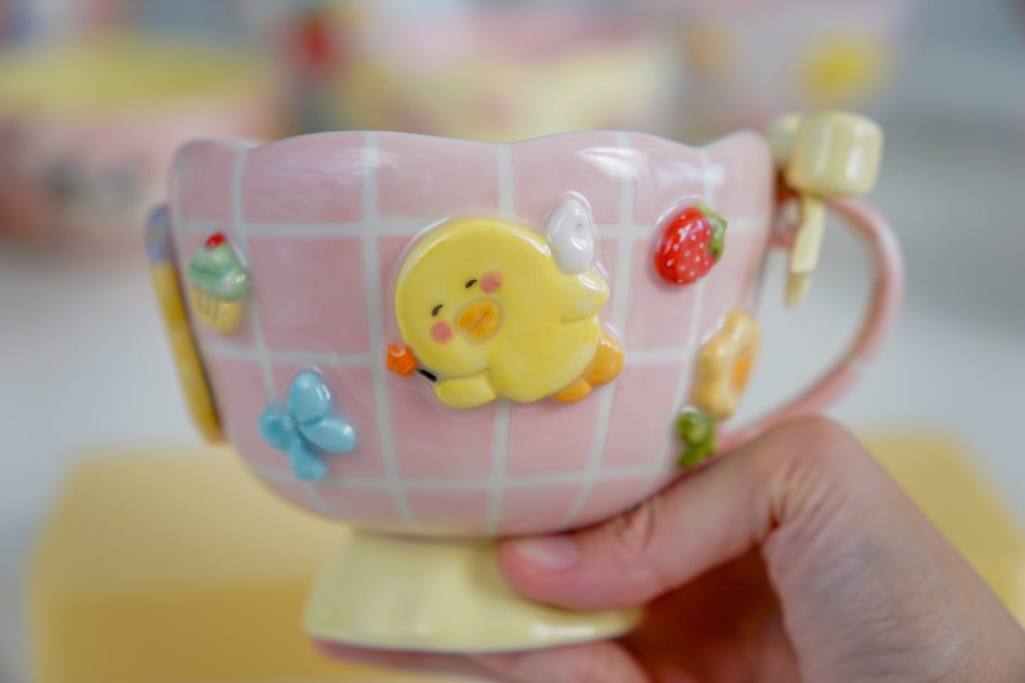 Sally duckling teacup