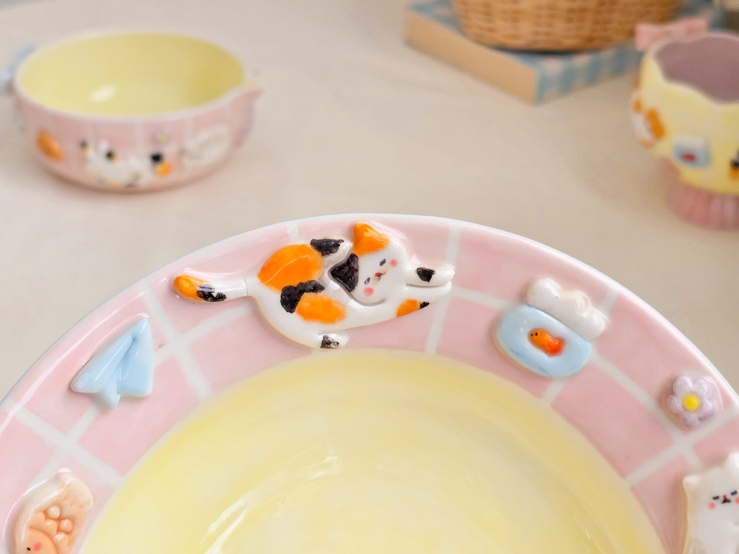 Nekochan pasta plate