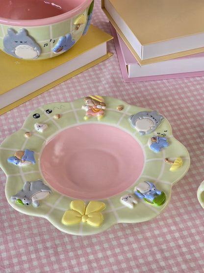 My neighbor Totoro pasta plate