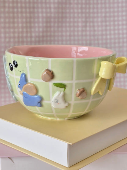 My neighbor Totoro matcha bowl