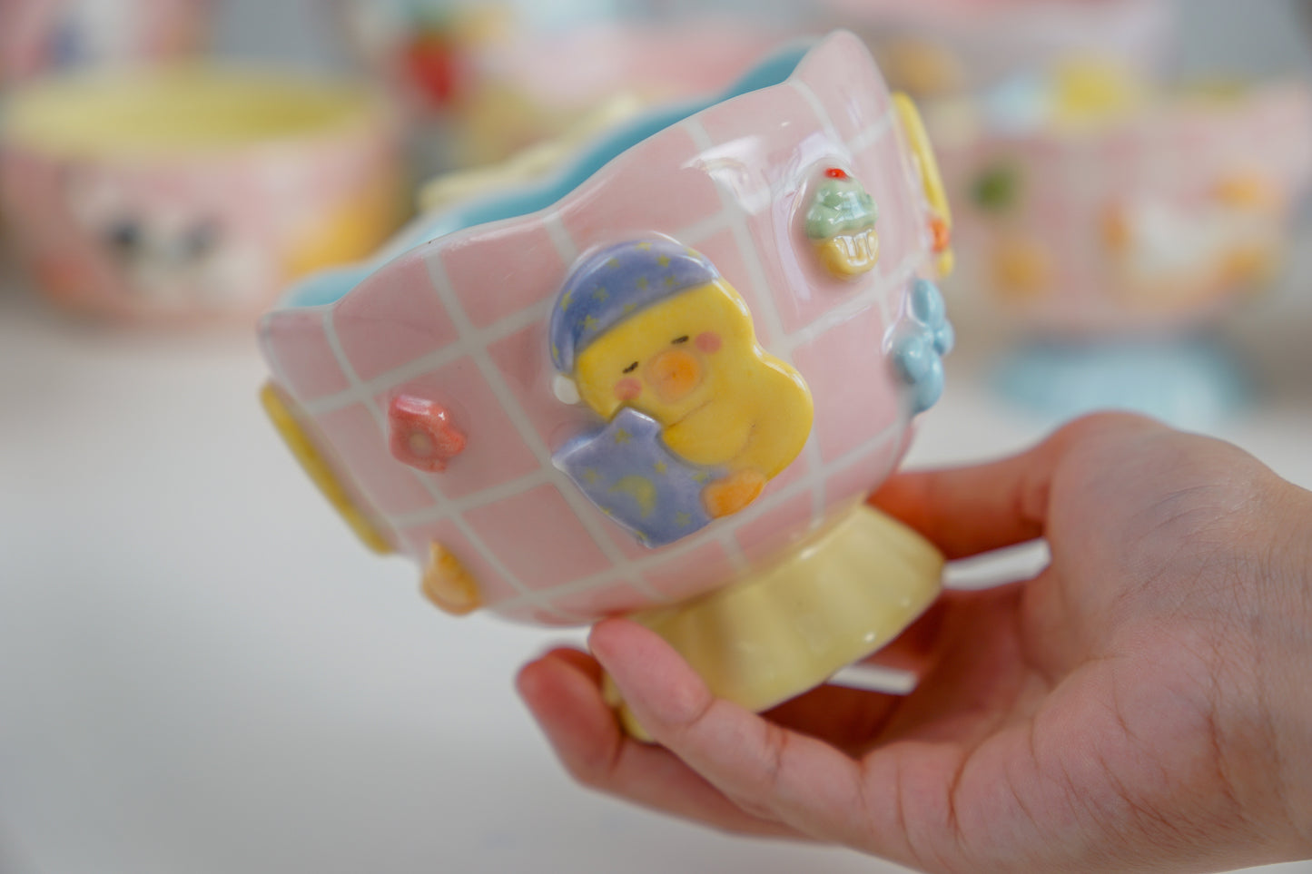 Sally duckling teacup