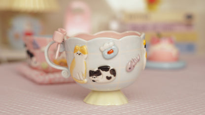 Nekochan tea cup