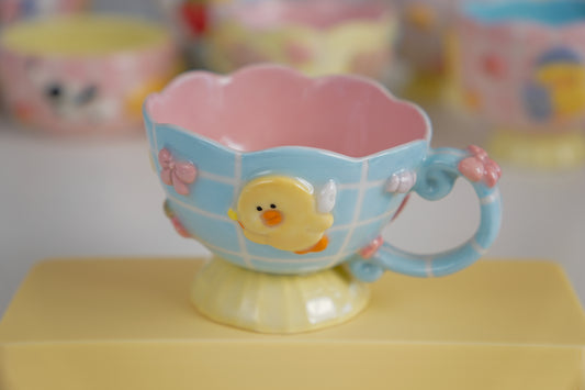 Sally duckling teacup