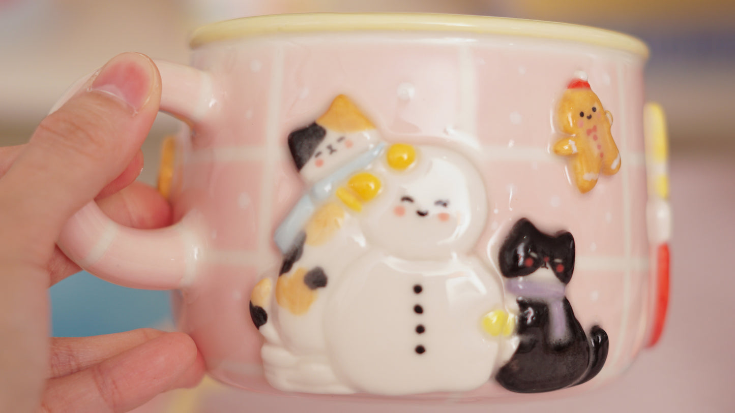 Nekochan cosy mug