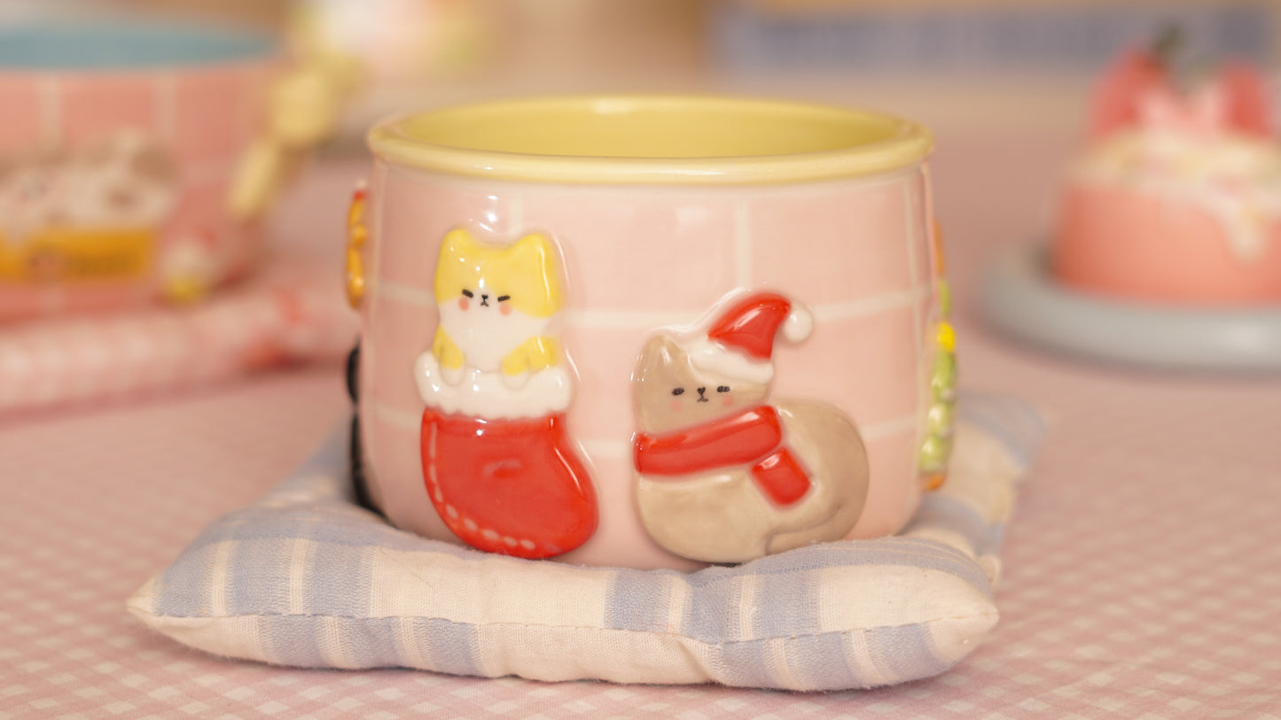 Nekochan cosy mug