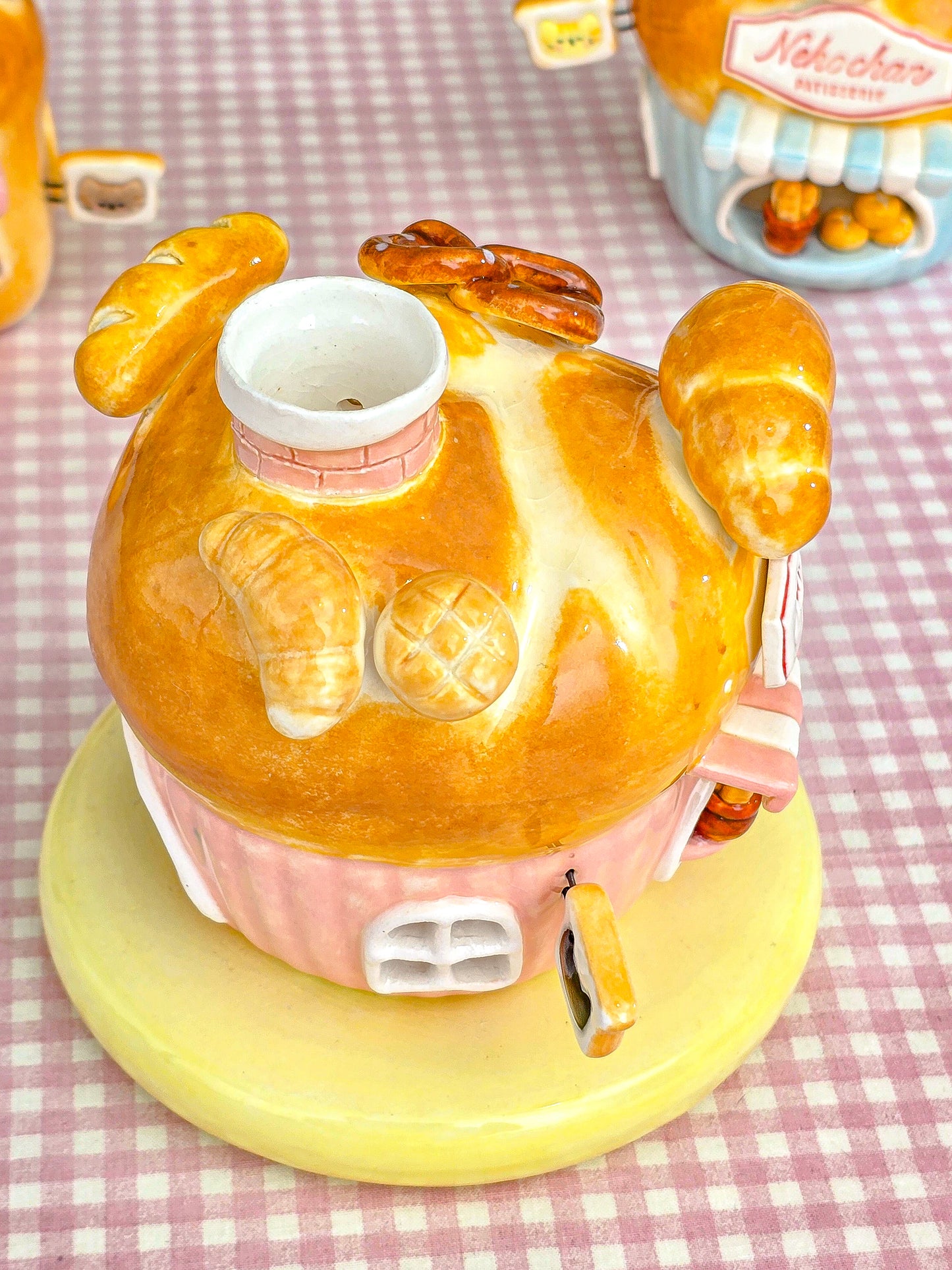Nekochan bakery candle holder - Cupcake