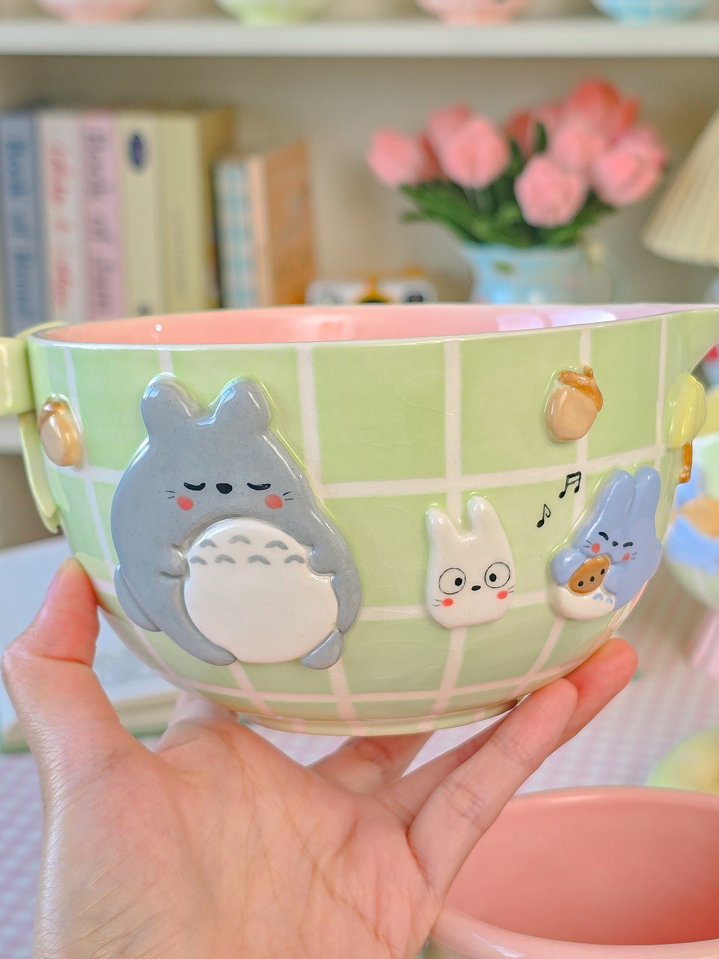 My neighbor Totoro matcha bowl