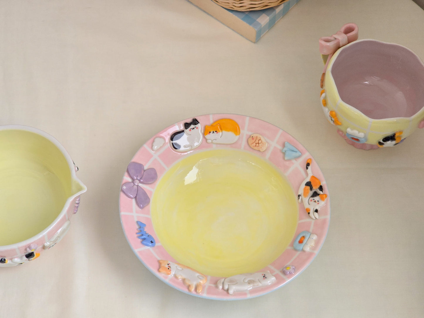 Nekochan pasta plate