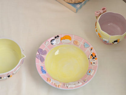 Nekochan pasta plate