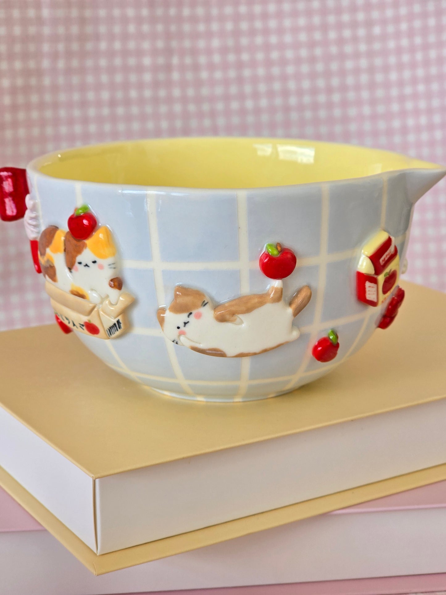 Nekochan matcha bowl