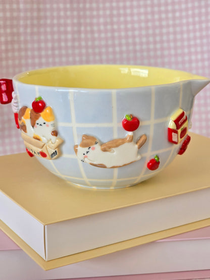 Nekochan matcha bowl