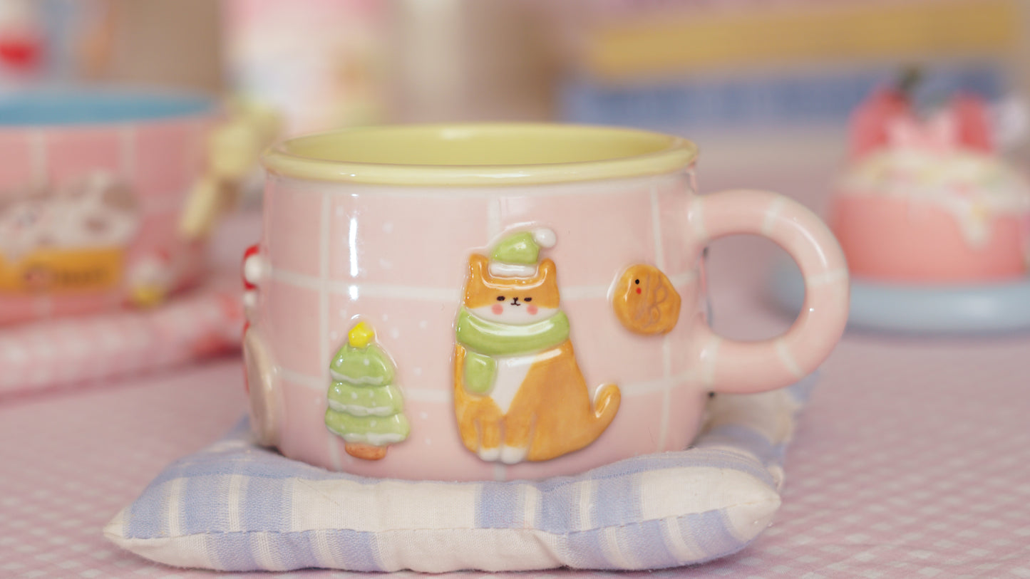 Nekochan cosy mug