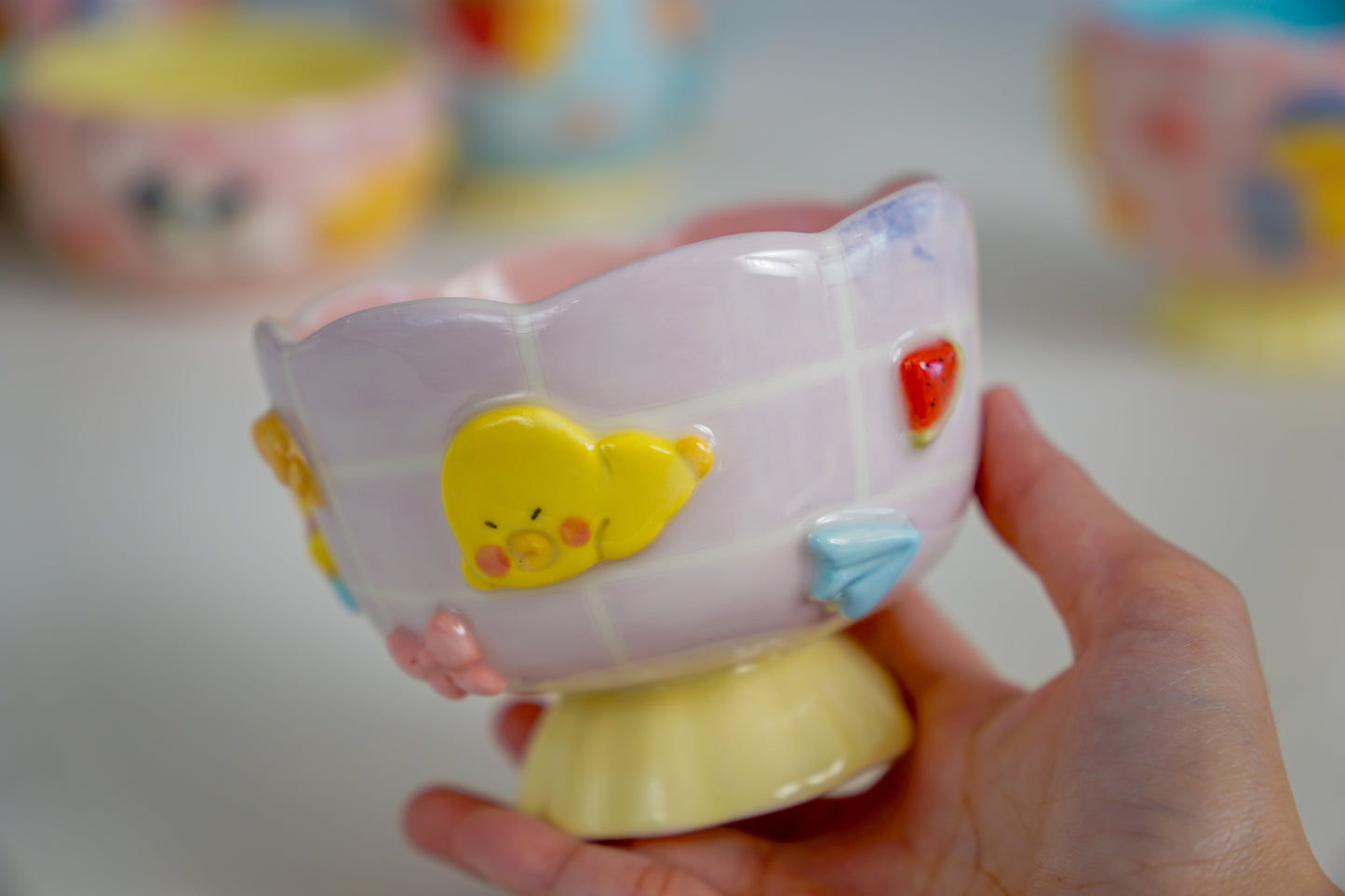 Sally duckling icecream bowl