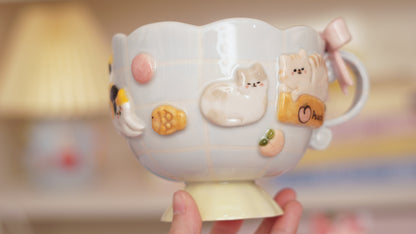 Nekochan tea cup