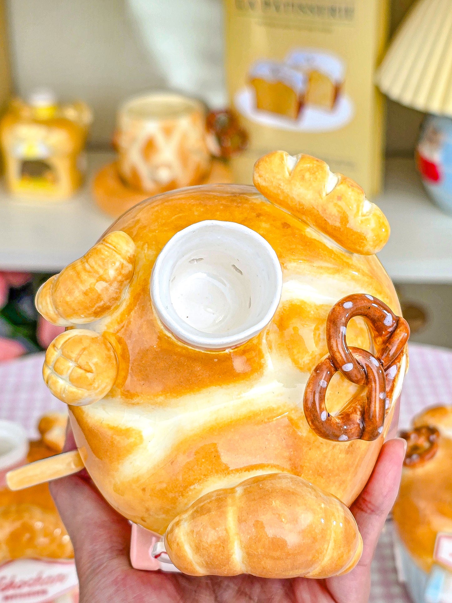 Nekochan bakery candle holder - Cupcake