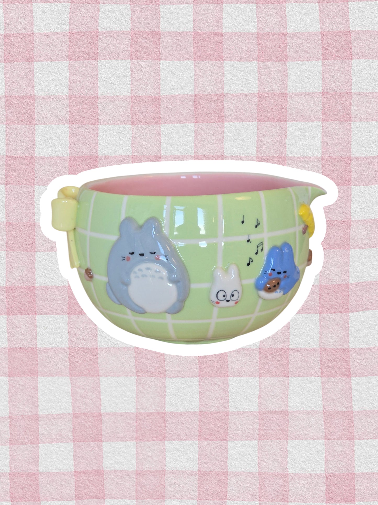 My neighbor Totoro matcha bowl