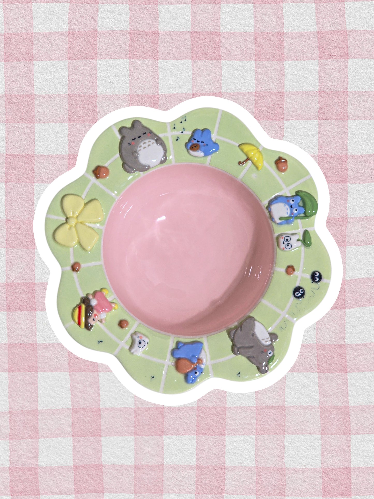 My neighbor Totoro pasta plate