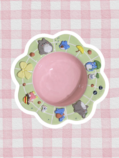 My neighbor Totoro pasta plate